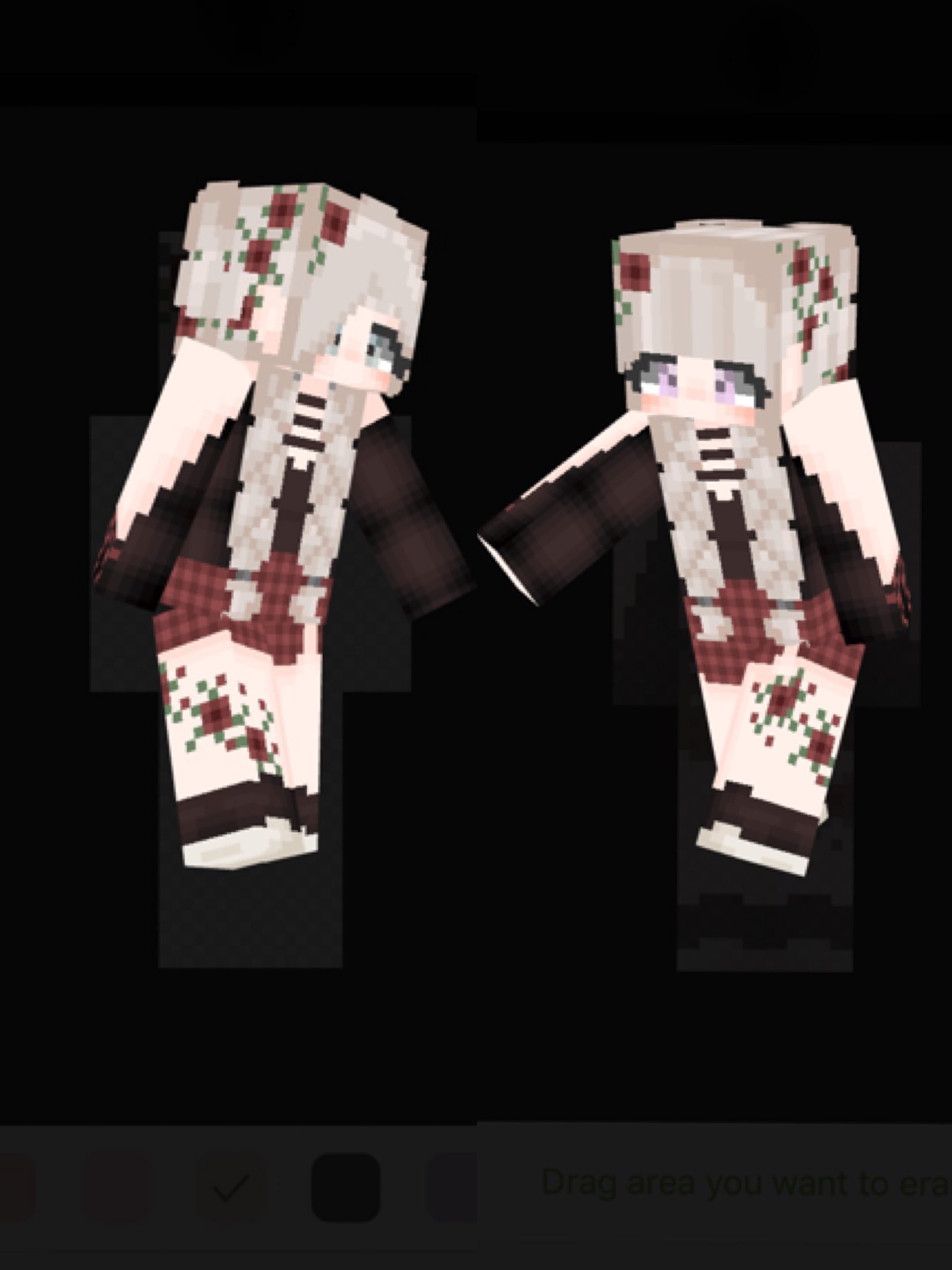 マイクラ すみれちゃん Minecraft Skin Skins マイクラ スキン 双子コーデ マイクラのスキン依頼募集中 T Co Pfbsxfo4qi Twitter