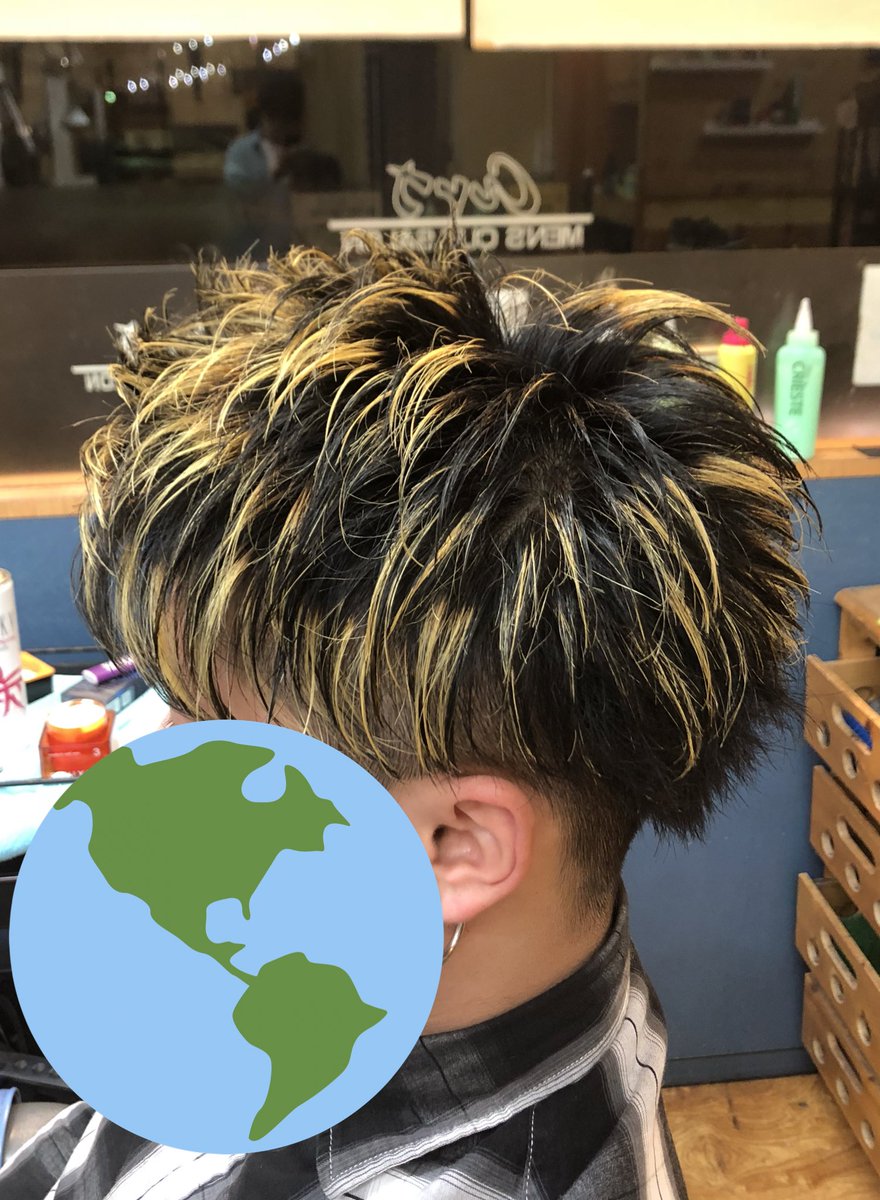 【トップコレクション】 ブリーチ メッシュ メンズ 最高のヘアスタイル画像