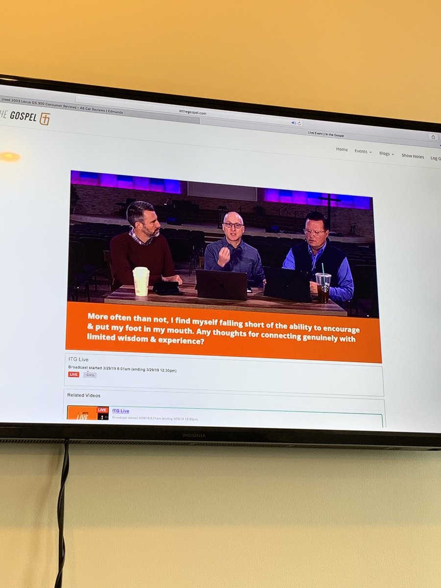 Thankful to jump into #ITGLive during my free period. Helpful content and conversations.