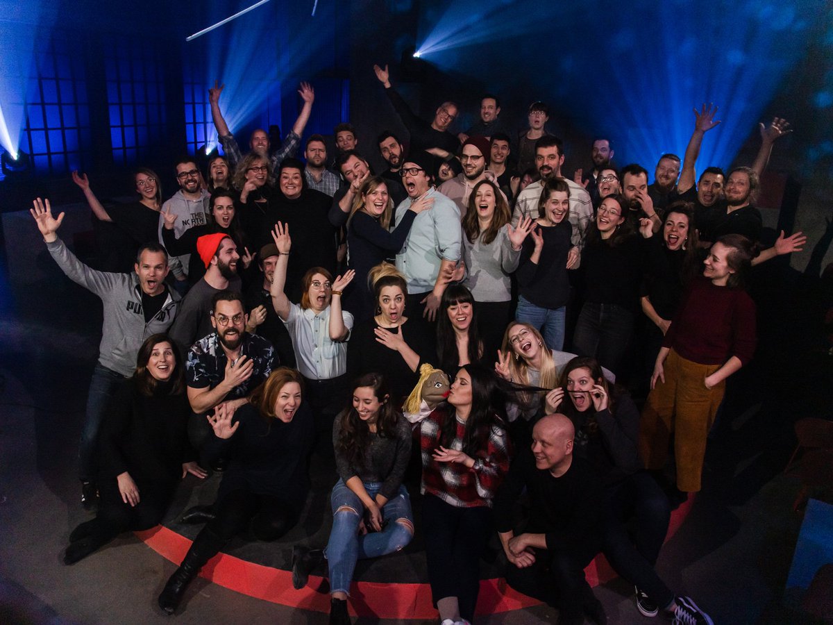 Dimanche soir, vous verrez le dernier épisode de L'heure est grave. À vie. Parce que oui, on a le regret de vous annoncer que c’est la fin. On ne sera pas de retour l’an prochain. On vous a écrit un mot d'adieu... À lire sur notre page Facebook: facebook.com/20534121446880… #HEG_TQ