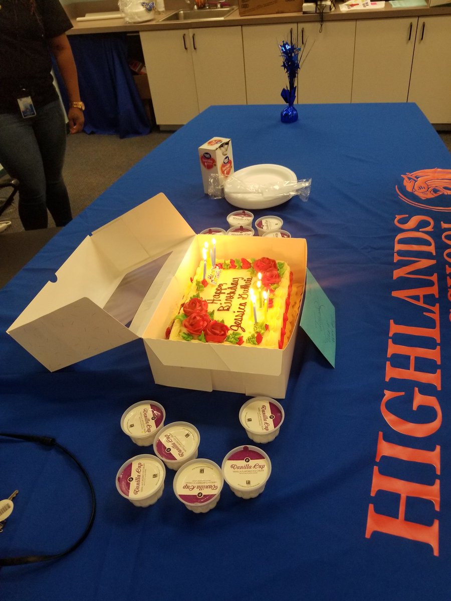 LeadwithHarvey's tweet photo. Happening Now: SUPRISE!!!! Happy Birthday Principal Guthrie from your @LevelUpWildcats family! #teamHMS #teamWildcats #turnaroundROCKS @DCPSTurnaround @focusedlens0330 https://t.co/e5NFCuLPk4