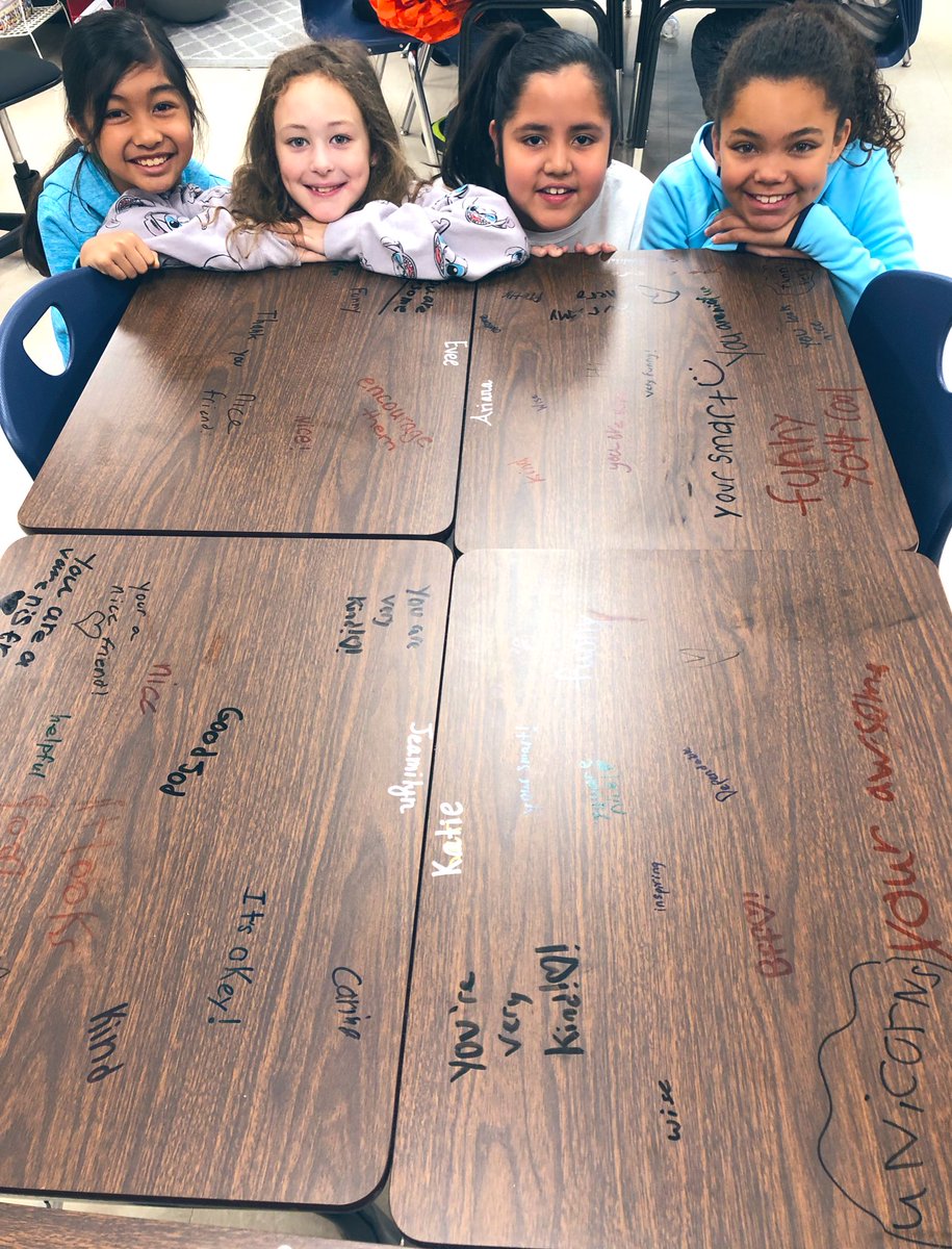 4thWithBorja's tweet image. Kind words with our sweet buddies! #buddyclass @stephmiller220 @NISDKallison