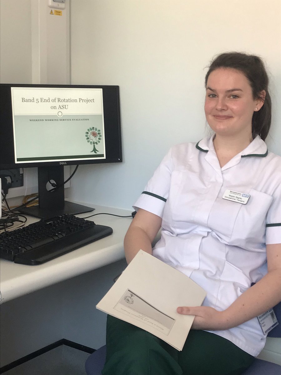 WAHT_OT's tweet image. Today is rotation day!! Megan our band 5 within neurology has evaluated the effectiveness of weekend working and presented her findings to the team!! Thank you so much for all your hard work 💚 #servicedevelopment #valueOT #THANKYOU