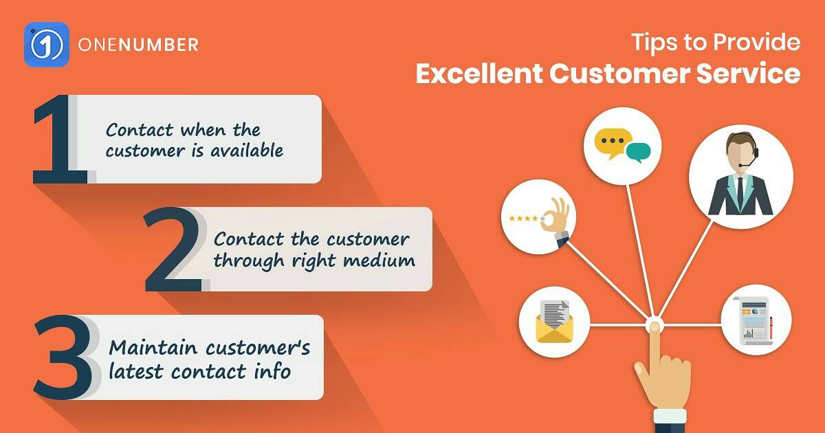 Onenumberapp's tweet photo. Tips to provide excellent customer service. 

Download: https://t.co/2u85OdmRTa

#onenumberapp #sales #customers #customercare #techsupport #customerfollowup #salesconversion #contactinfo #marketing #marketingtips #tips #saleshack https://t.co/RCR4EeV1B3