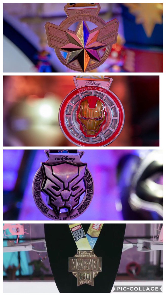 NotSoSugarTruth's tweet photo. I’m all signed up for @runDisney ‘s #VirtualShorts with #80YearsofMarvel theme @Marvel .. Roll on adding these beauties to the collection 🙌🏼 #rundisney https://t.co/ZV2KEujp78