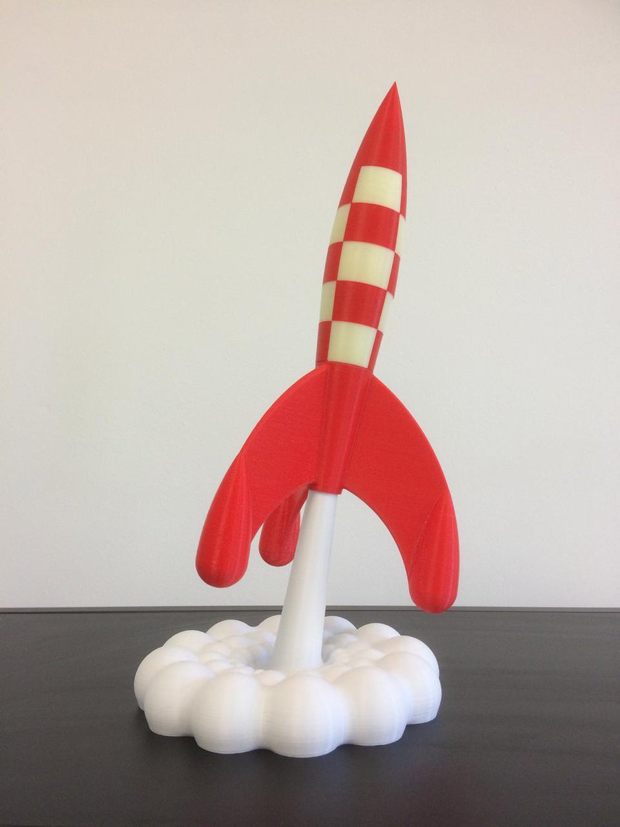addictivecampus's tweet photo. de belles impressions lors de nos derniers tests avec les filaments PLA recyclés et recyclables/biodégradables de @Kimya3D. On ne jette plus le plastique SVP 😎 !!! #fabricationadditive #additivemanufactoring #impression3D #3Dprinting # https://t.co/2NzY6CYCeF
