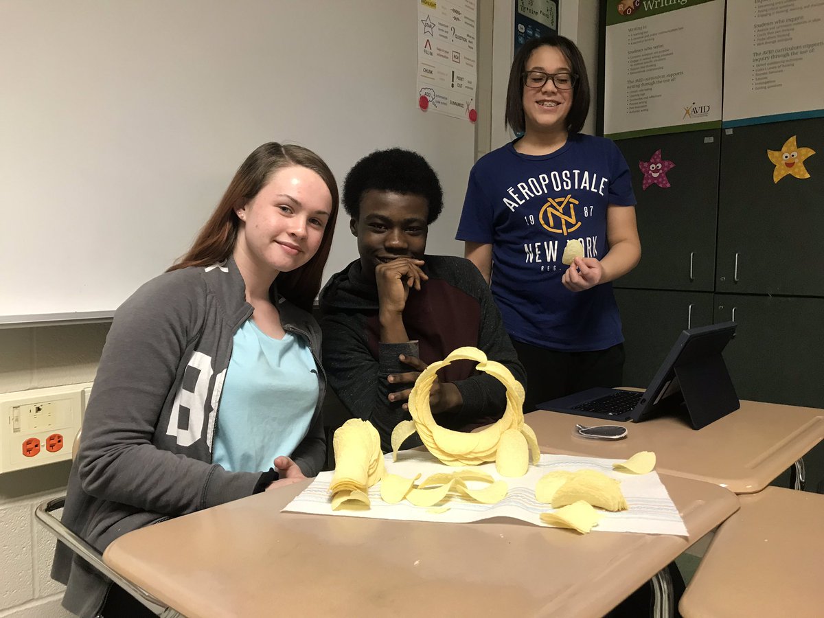 mrskatiegroat's tweet image. Successful #pringlechallenge at @eastironms!!! #THISisAVID ✨  @EIMS_PTSA @AVIDEasternDiv @AVID4College @AnsonEa23