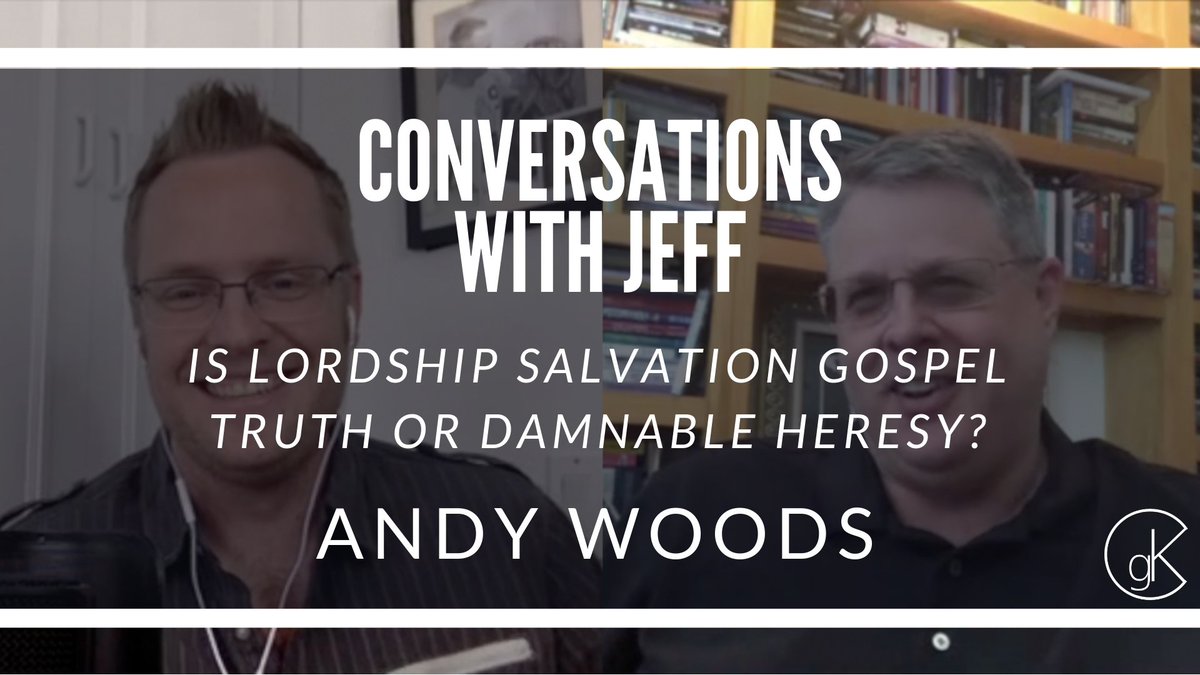 jeffdornik's tweet photo. A brand new episode of #ConversationsWithJeff is available, featuring @wordonpolitics to discuss #LordshipSalvation & #ShepCon. It's a fascinating conversation about what the Gospel is & when it becomes false.
Video - https://t.co/dcWHC0jLOX
Audio - https://t.co/PyU8QiJHJU https://t.co/emsNIlwLYU