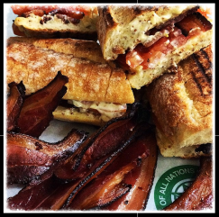 Come in for #lunch and choose from one of our speciality #sandwiches!
Let us surprise you daily with both hot soup du jour and cold #seasonalsoups like Gazpacho &amp; Vichyssoise. Enjoy a fresh #salad from our salad#bar.  
No need to cook, let us make lunch easy and delicious!