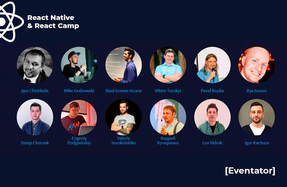 React Native & React Camp UA tweet media