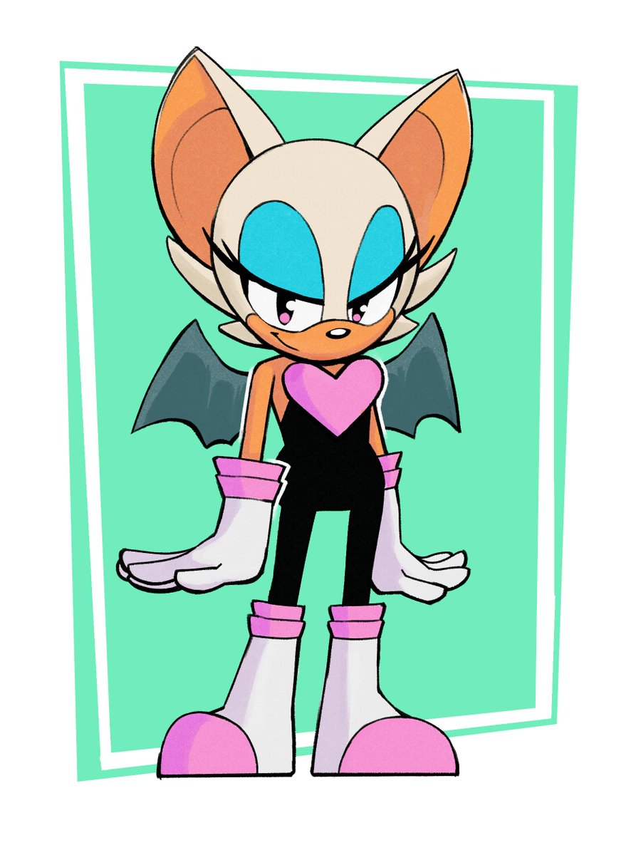 images How To Draw Rouge The Bat Step By Step sonicthehedgehog fanart sonic