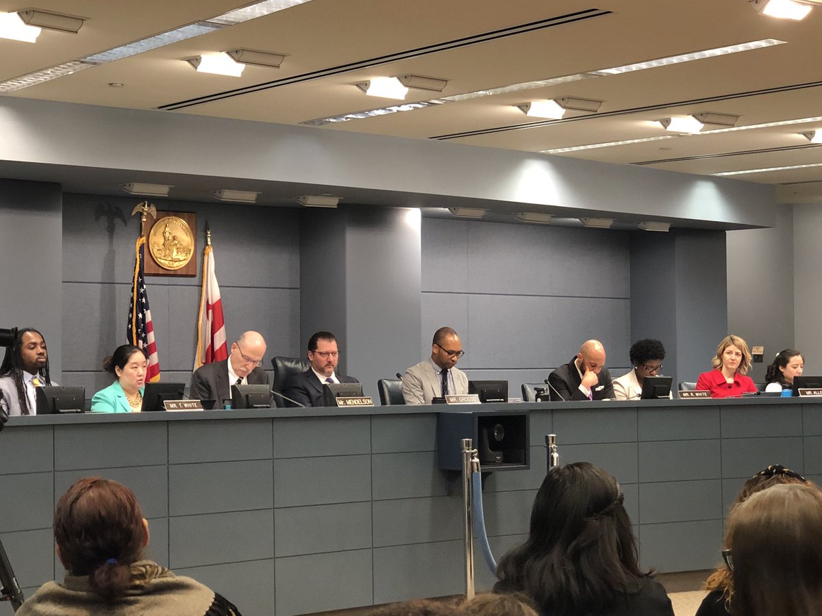 DLPetroshius's tweet photo. .@ChmnMendelson did not make an opening statement in deference to the fact there are 172!! witnesses on the list that want to testify! Glad to see active participation from the dais and the audience! #AllDCKids @W6PSPO @chmldc #equity #increasebudget https://t.co/IXiGdRolA9