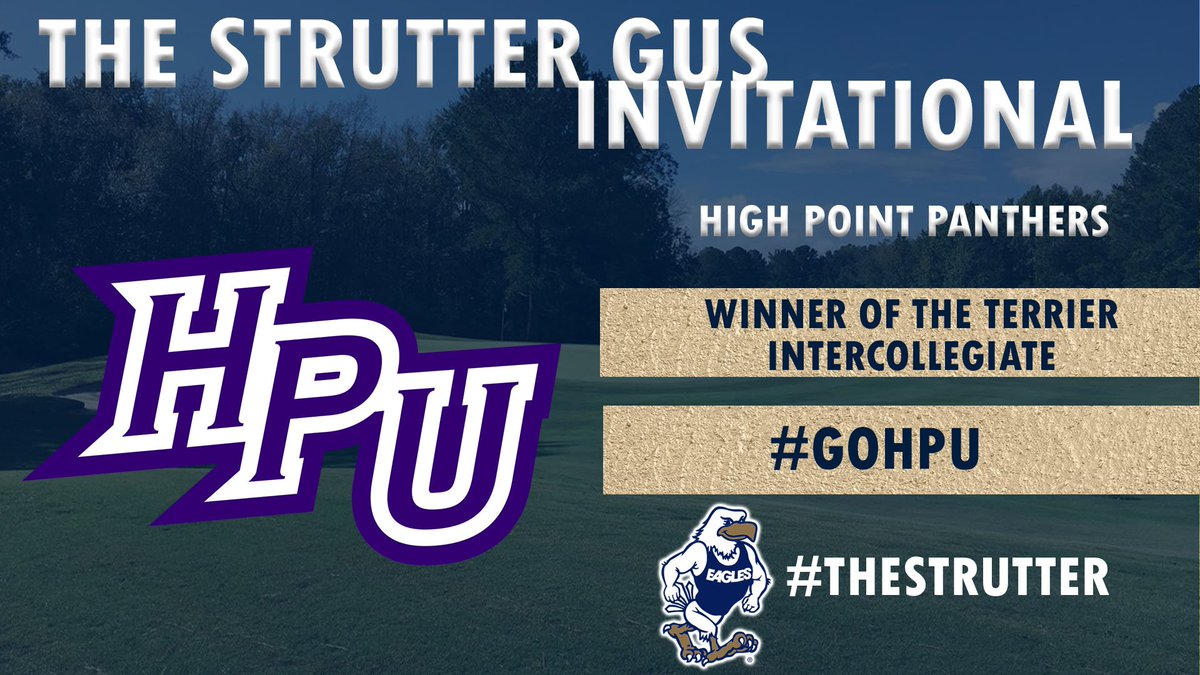 StrutterInvite's tweet image. The Panthers of @HPUWomensGolf join the field with a win at the Terrier Intercollegiate already under their belt this season. We are looking forward to having them with us at #TheStrutter! #GoHPU