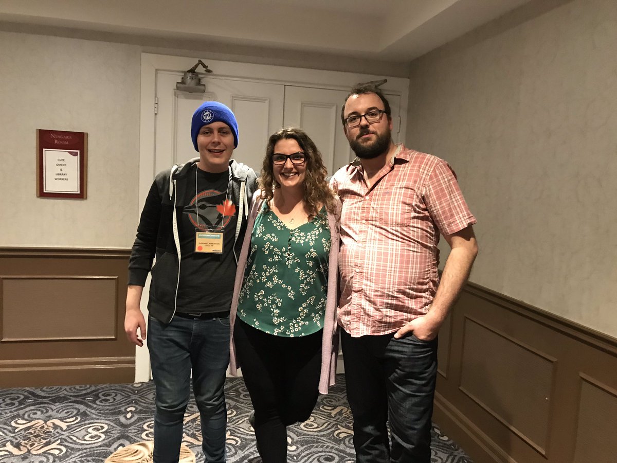 bnisbett1's tweet photo. Had such a great time as a guest at yesterday’s @CUPEOntario #OMECC2019 conference #PuttingCommunitiesFirst https://t.co/sgxQc0JNp6