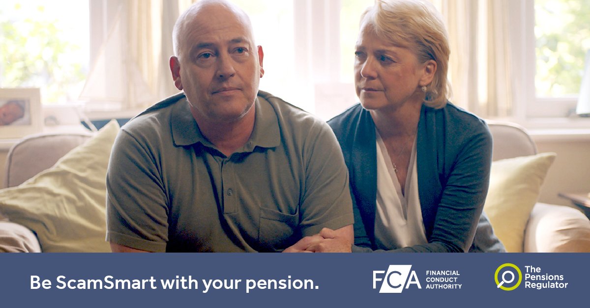 Pension scams can happen to anyone, spot the signs before it’s too late. Be #ScamSmart with your pension.  ow.ly/3zxM50nPHZ4