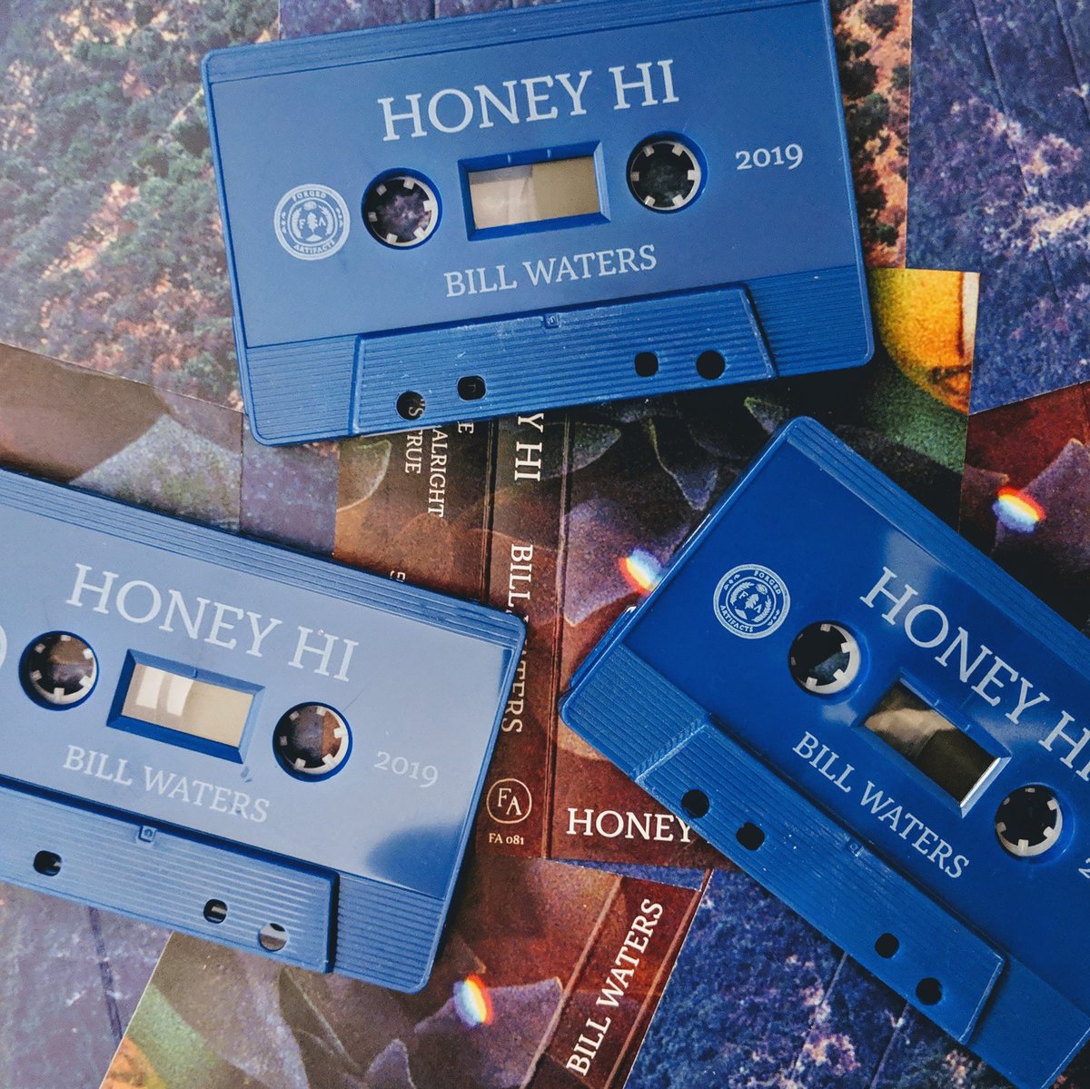 forgedartifacts's tweet photo. 🌱 Happy Release Day 🌱

Bill Waters' (@billwaters_) 'Honey Hi' EP is out today!!! Available on cassette, digitally and streaming everywhere. Enjoy this perfect Spring collection. https://t.co/BRawaKbj1H