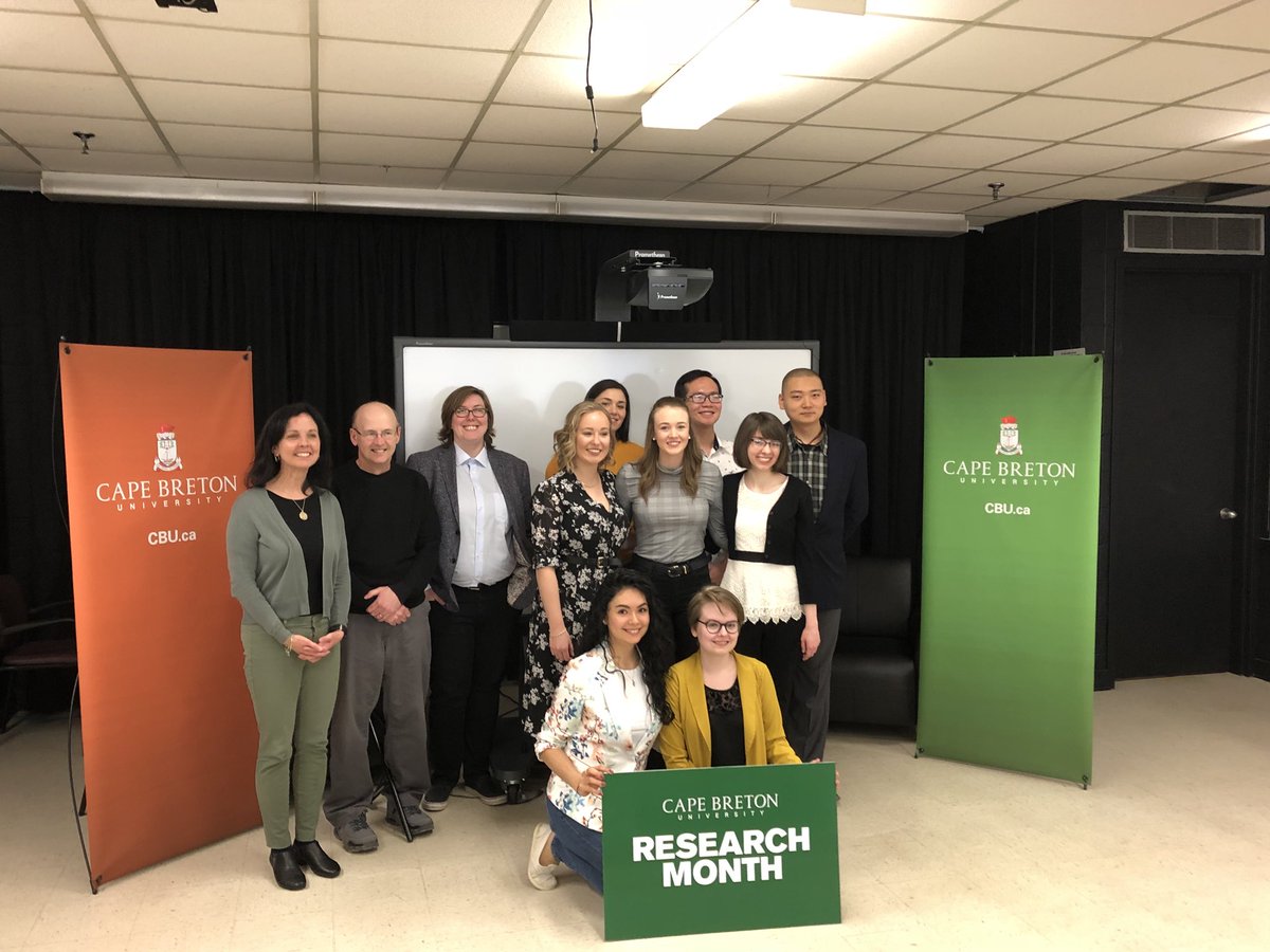 Congratulations everyone! #excellent  &amp; #impressive 3 minutes #SnapshotThesis presentations today <a href="/cbuniversity/">CBU</a> concluding the 2019 #CBUResearchMonth