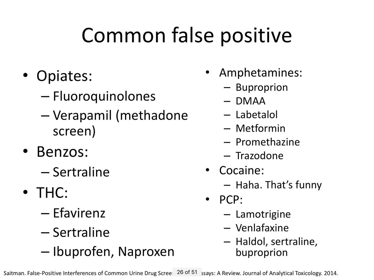 Positives ambien and false