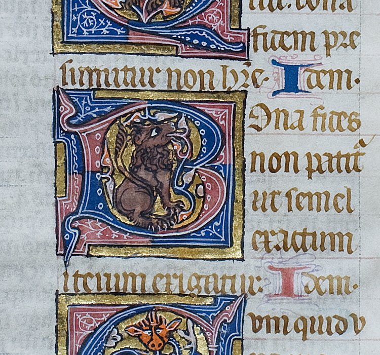 So let's end the week with some medieval tiny lions. Because who doesn't love a tiny lion? 
Oh and Daniel. 
Tiny Daniel with tiny lions.
#FridayFeeling #medievaltwitter #medieval #tinylions