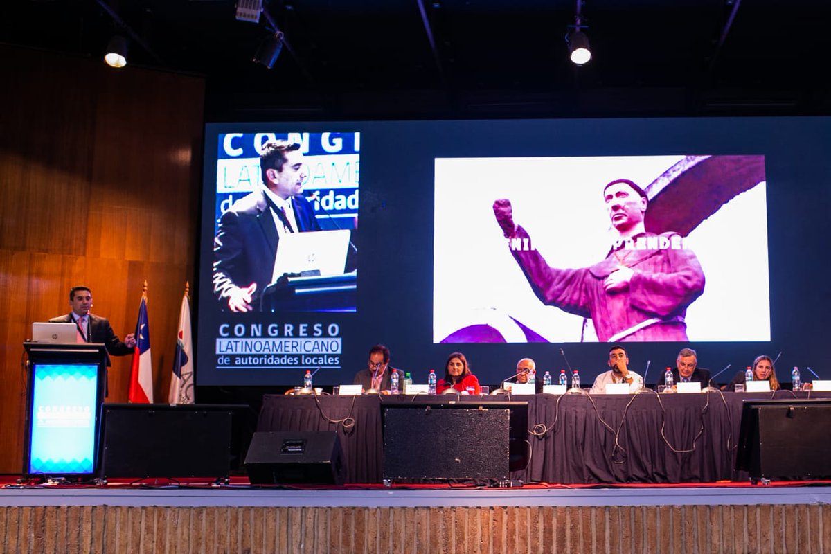 Pude exponer en el  <a href="/CongresoFlacma/">Congreso Latinoamericano FLACMA Chile 2019</a> , sobre las medidas contra cíclicas que adoptamos en FME en materia de emprendedurismo, apostando al desarrollo local y poniendo en valor el patrimonio cultural e histórico. Gracias a <a href="/FAMdeArgentina/">FAM</a> por elegir a Fray como ejemplo.

 <a href="/FLACMA_/">FLACMA</a>