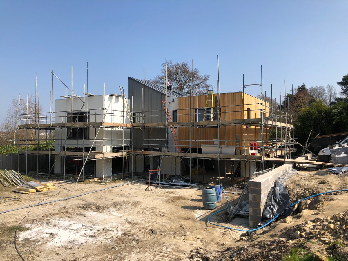 CLArchitects_'s tweet photo. Fantastic day to visit site in Tunbridge Wells. Great to see works progressing well.
#holbrook #basequantum @BdRConsulting @CroftonConsult @StromaGroup https://t.co/GcsGCA4VB1