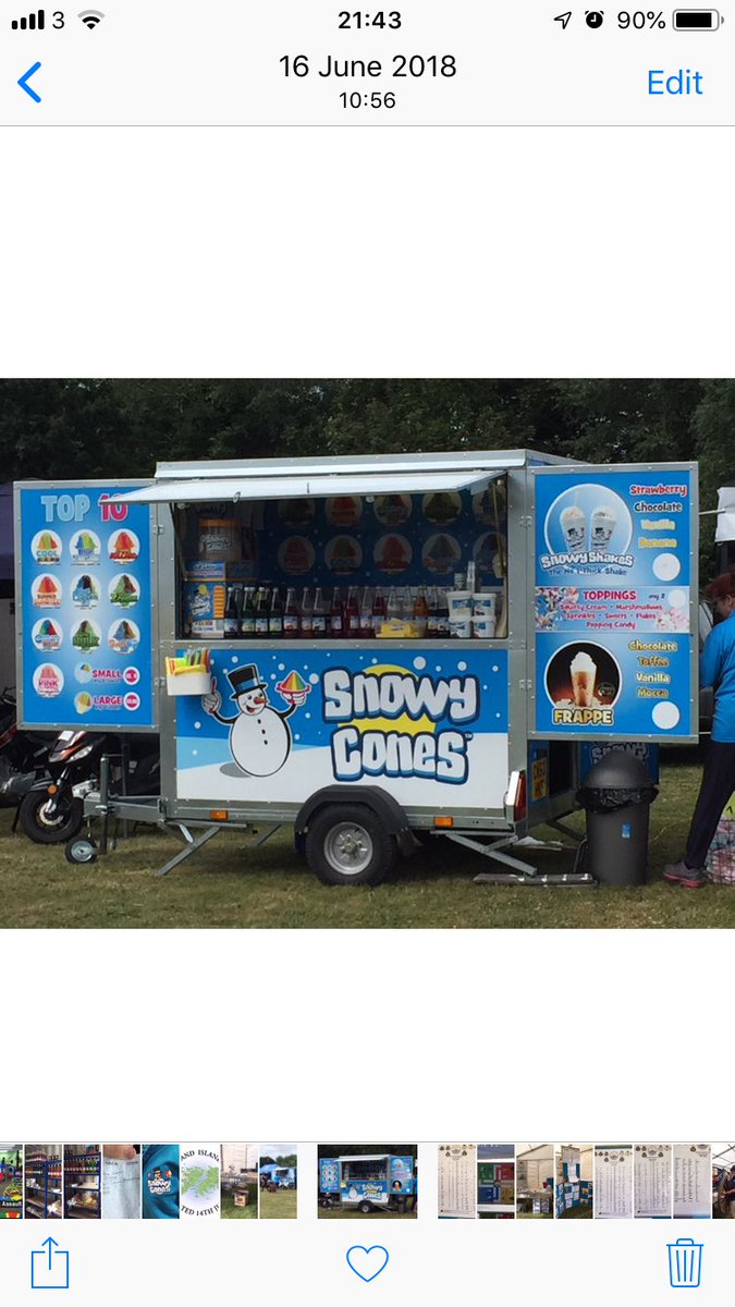 SnowyconesC's tweet photo. @Bournemouth7s Get our #snowycones mobile outlet on the road https://t.co/vG7Wydj1jS