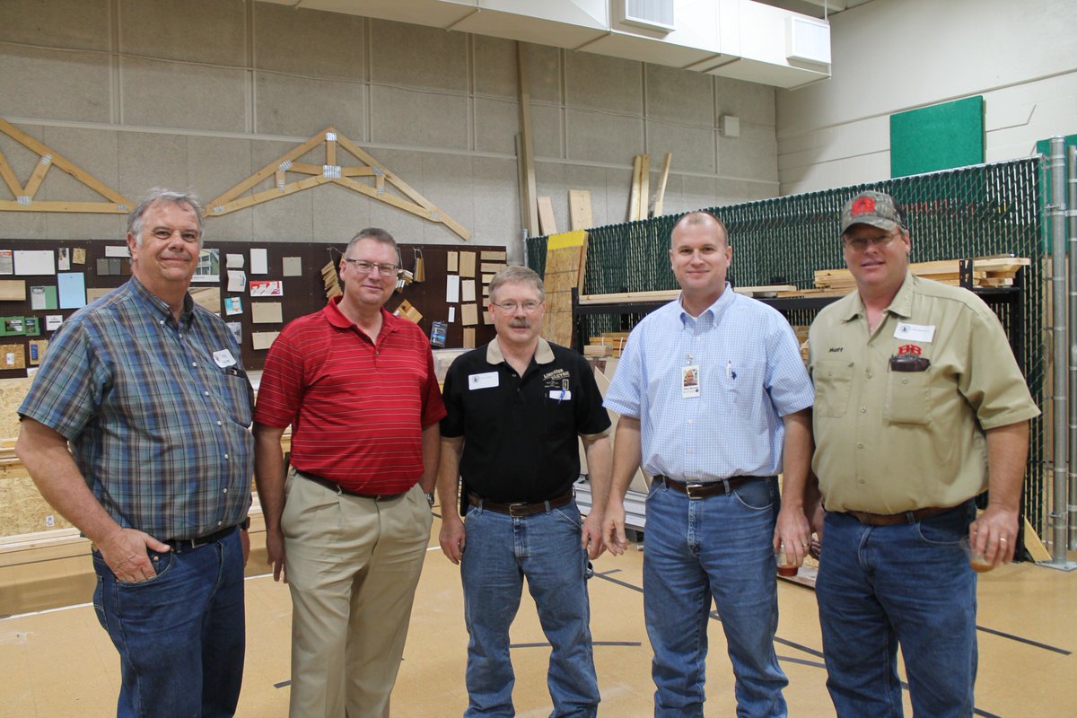 Yesterday's St. Joseph Trade Academy Open House was a great success. Thanks to all who attended and all who continue to make this great academy possible! <a href="/starlumber/">Star</a> <a href="/Simpson_const/">Simpson Construction Services</a> #EaglesICT