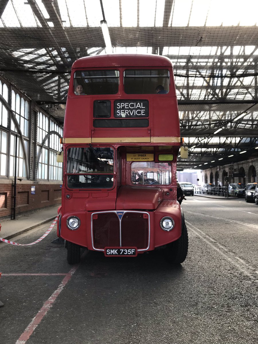 aerialviewuk's tweet photo. A proper old school bus that’s been arranged to drive us across London to our next location. Amazing! @aerialviewuk @IoW_CRP https://t.co/DkANuWzOTb