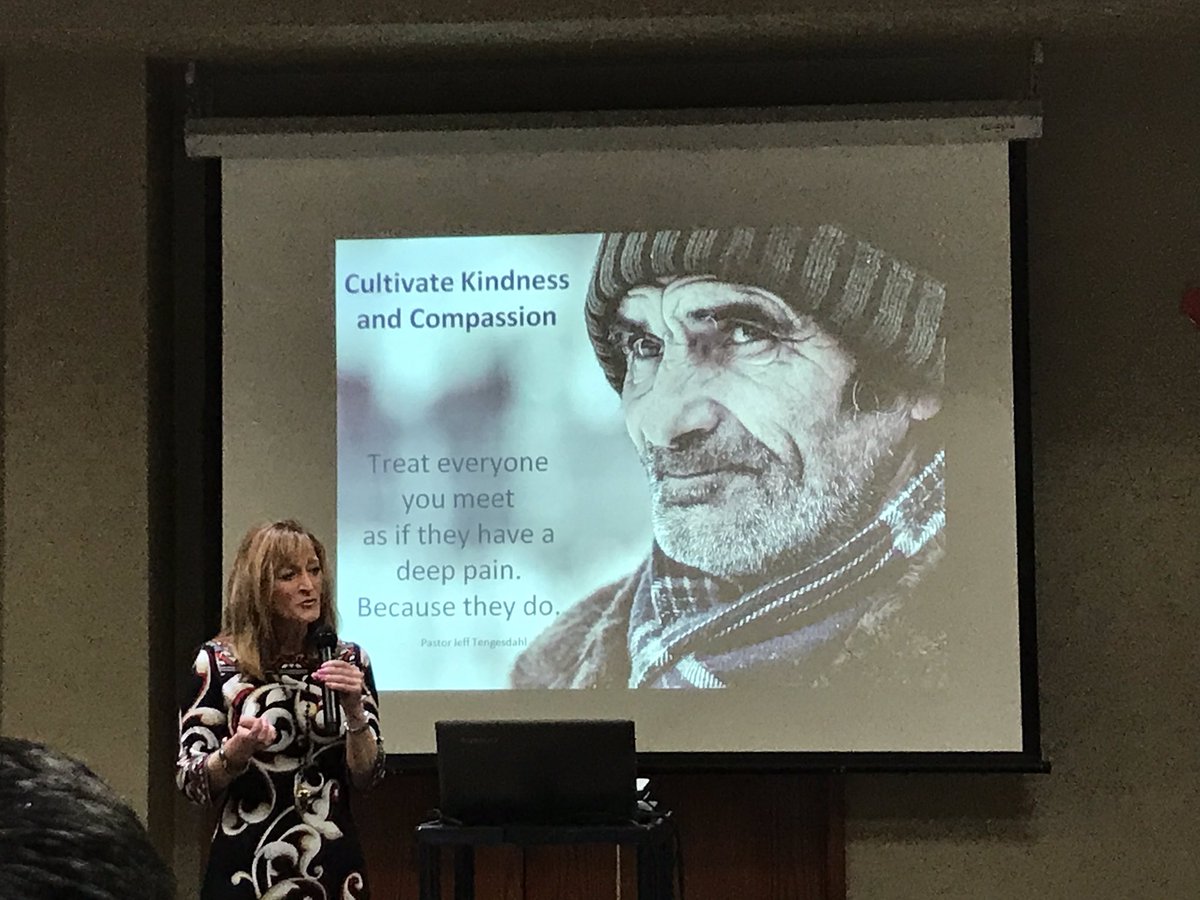 tfogle03's tweet photo. Kim Jondahl speaking about mindfulness at the annual @AboutNDPC Spring Conference #NDPCSC19 https://t.co/hRdNfmJ0dK