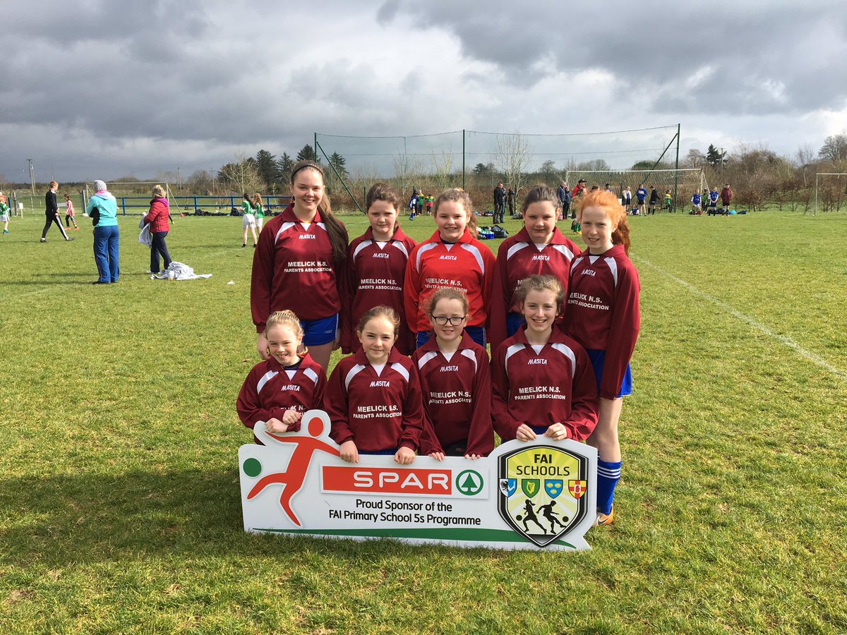 MeelickN's tweet photo. Congratulations to our girls who have qualified for the next round in the @faischools 5 a side competition. Well done girls!! https://t.co/xLFCQTGdTU