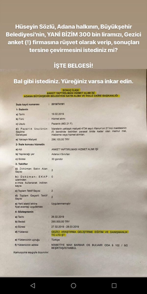 Bir anket 300.000TL vallahi kıyak iş yaratmaya çalıştığın algıda ezileceksin.. Tüm alem bilsin para karşılığı anket yapan algıcı gezici şirketini de bu millet 31 Mart'ta sandığa gömecek.. #SözlüdenRüşvet