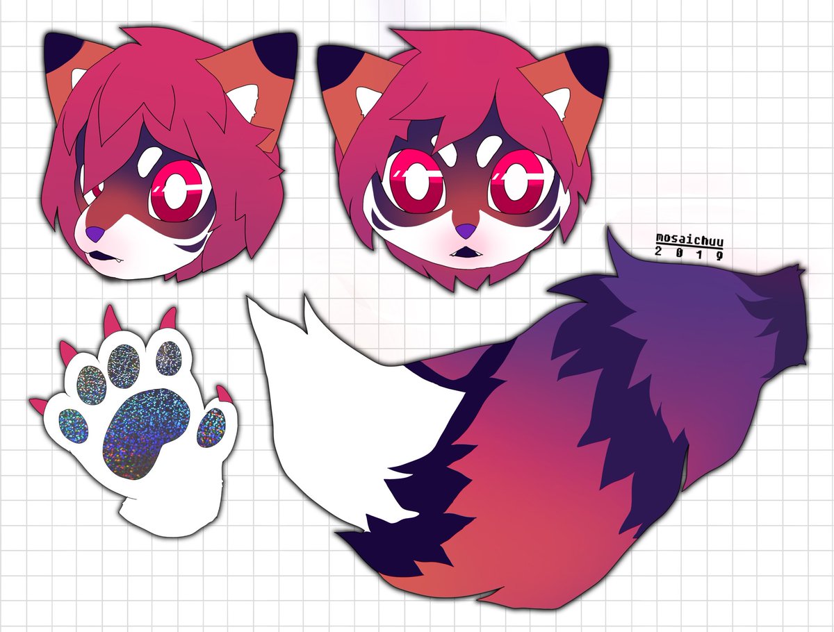 Furry Wolf Base Ref Sheet - Silentkiller Wallpaper