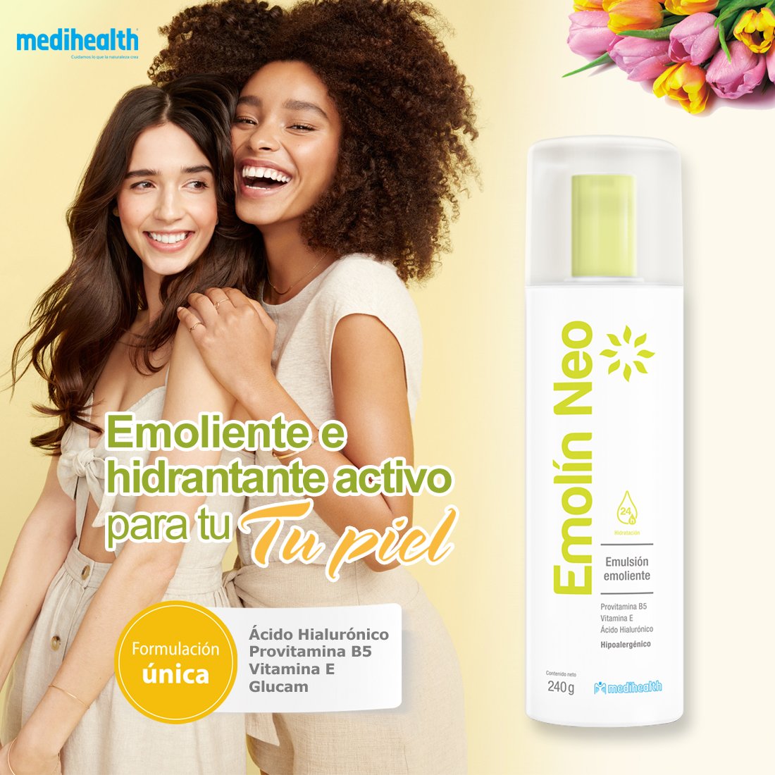Medihealth_ve's tweet photo. Si de Hidratación se trata… Emolín Neo es una emulsión especialmente diseñada para tratar la aspereza y resequedad de la piel, conservando su humedad, flexibilidad y tersura. #Medihealth #EmolinNeo #Hidratante #Pielsana #Venezuela https://t.co/5CXwfR0oA7