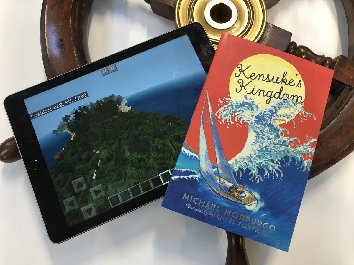 Fancy an adventure this holiday? Join @leedslibraries in partnership with @LeedsCityMuseum and explore @MichaelMorpurg0s fantastic #Kensukeskingdom like never before. Explore the island in #minecraft and discover its secrets. Book your place now! ticketsource.co.uk/whats-on?q=lit…