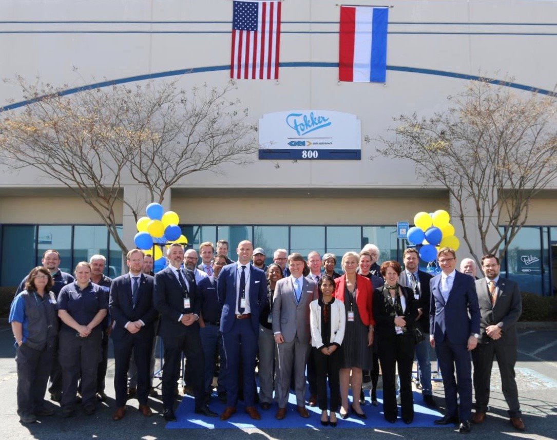 Thank you Minister <a href="/SigridKaag/">Sigrid Kaag</a> &amp; <a href="/gdecd/">Georgia, USA</a> Commissioner Pat Wilson for visiting our <a href="/GKNAero/">GKN Aerospace</a> <a href="/Fokker/">GKN Fokker</a> site in #Atlanta, #Georgia where we help support the <a href="/Raytheon/">Raytheon</a> MALD program