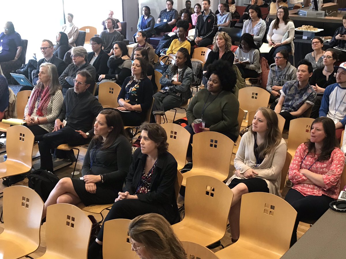 CRDM_Symposium's tweet photo. The plenary talk given by @profblmkelley this morning entitled:  “The Historian’s Guide to Black Twitter: Navigating Discussions of Race on Social Media” was so insightful! #DialogAsSocialAction https://t.co/PsFzSK1KCx