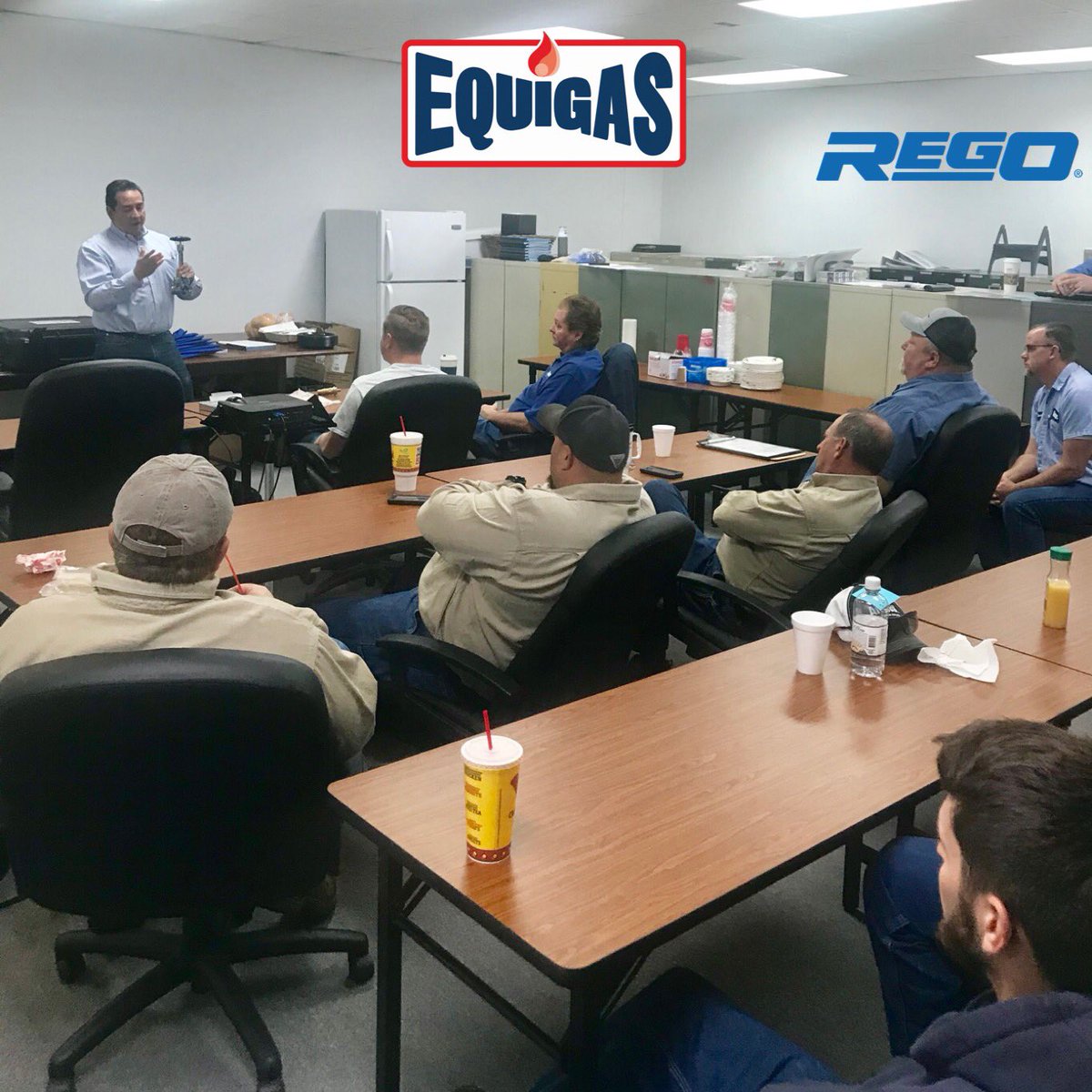 equigas's tweet photo. Second Friday in a row that #EQUIGAS is presenting to the Cryo Techs, the advantages of the new RegO SK Series Globe Valve. Do you want to know more? Gives us a call and we will take care of you. #RegO #SKValve #CryogenicGlobeValve #RegOProducts #IndustrialGas #CompressedGas https://t.co/LMyssxf3QU