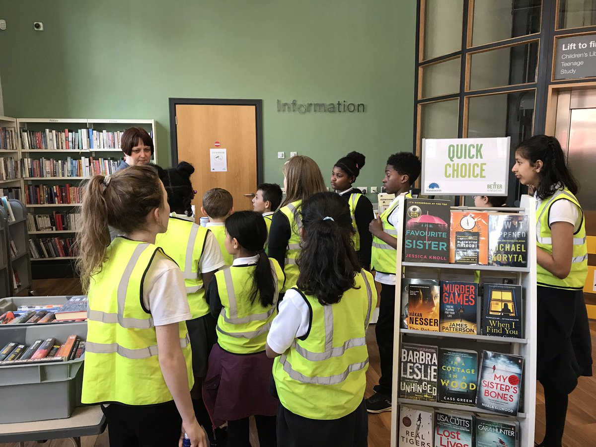 HillbrookLit's tweet image. Y5&amp;amp;6 librarians visited #tootinglibrary today to find out more about the roles and responsibilities of being a librarian. They’ve come back with some great ideas to develop our own school library. #3Rs #beresponsible #Hillbrookjobshop We even spotted Hillbrook from the window!