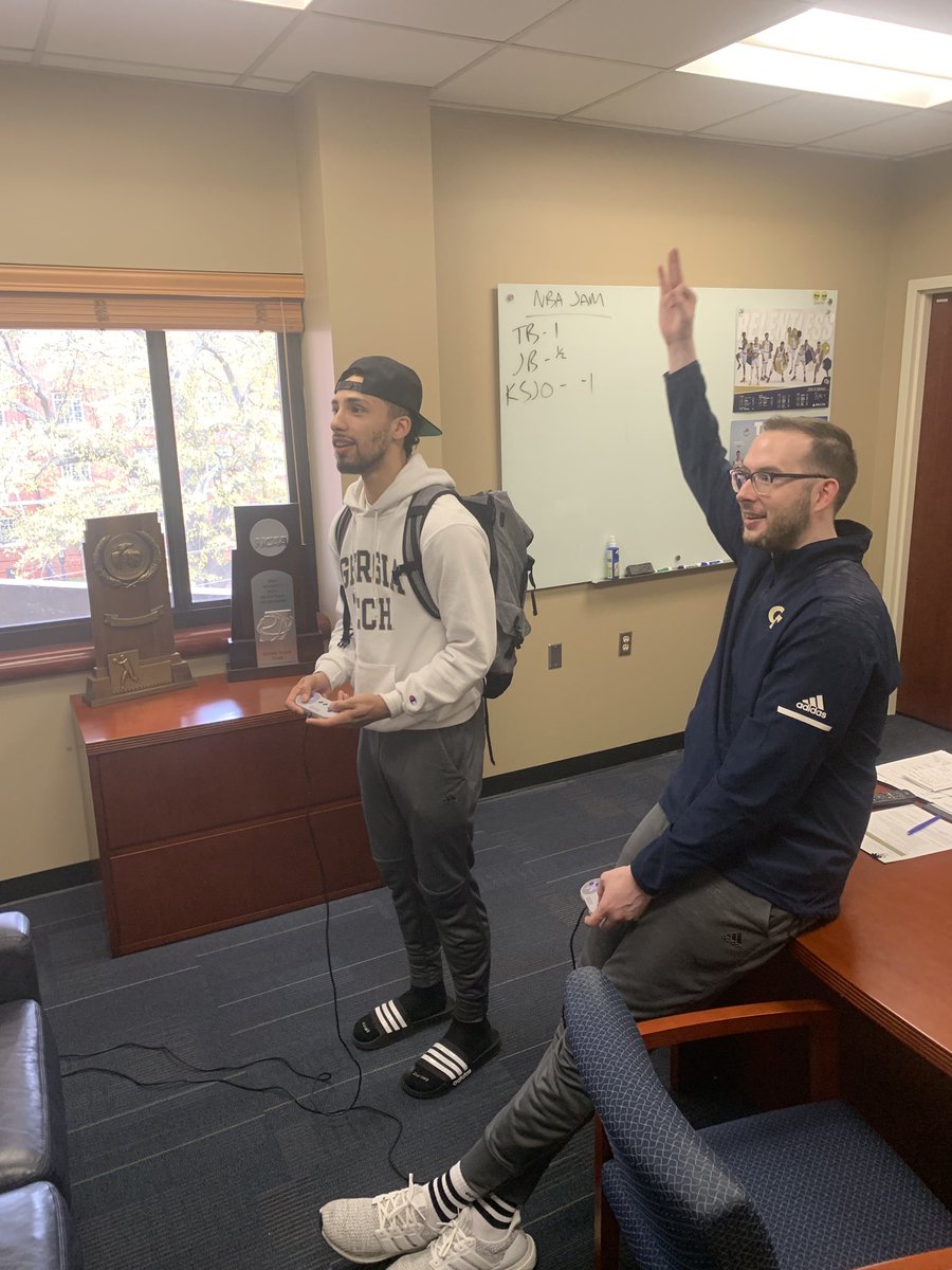 CoachReveno's tweet image. With 4 hours a week of @NCAA permissible skill work, is NBA Jam a countable hour?  #TogetherWeSwarm