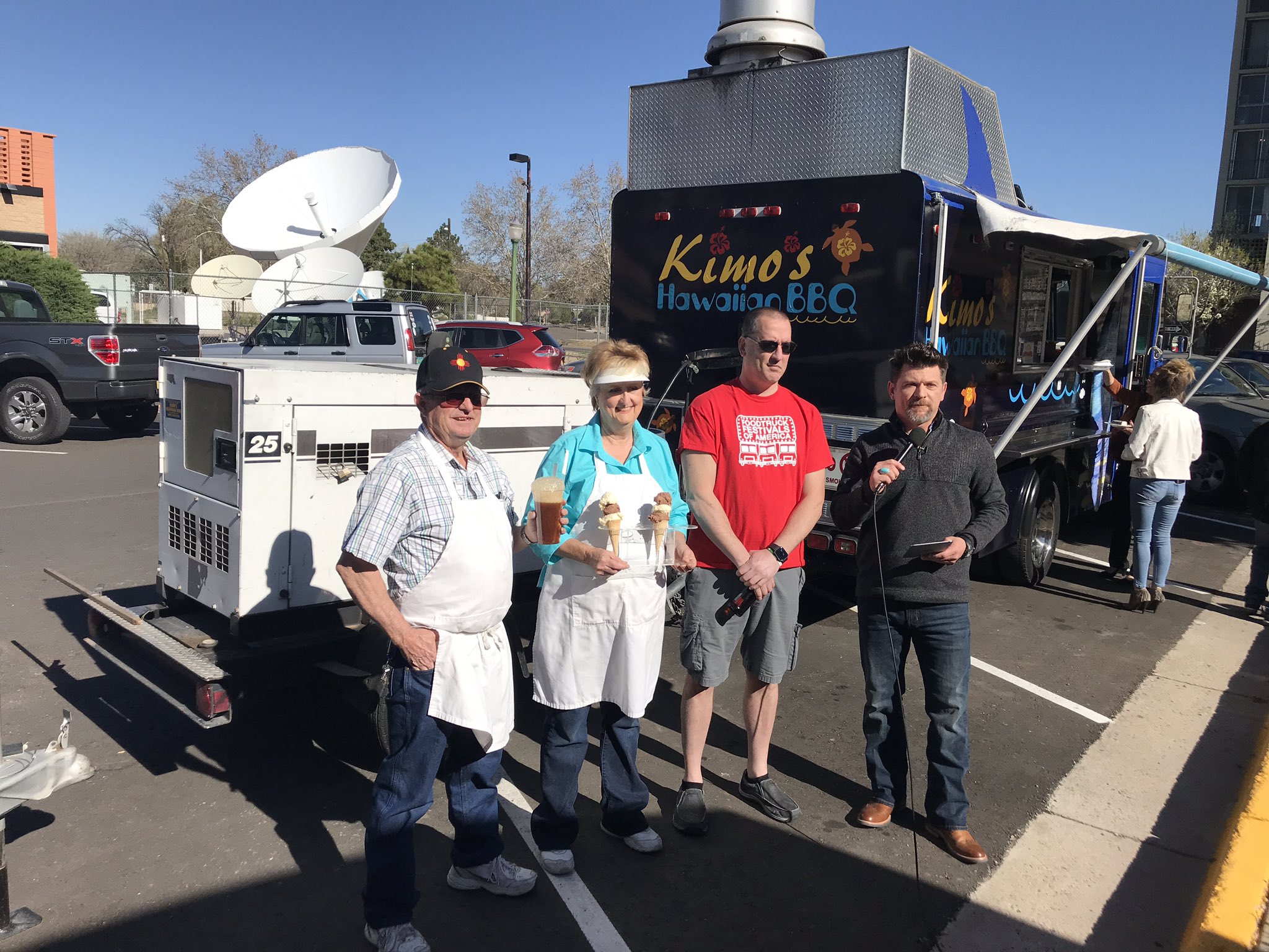 Kristen Currie on Twitter "We’re live with 2 of the food trucks from