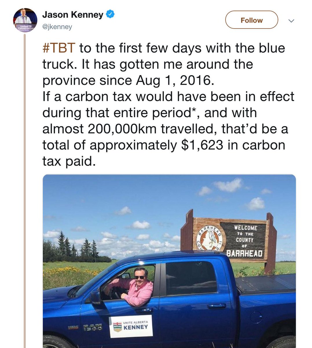 jeffsamsonow's tweet image. I don't think this is the response he was expecting. 😏
#NotAngryAB #abvote #carbontax