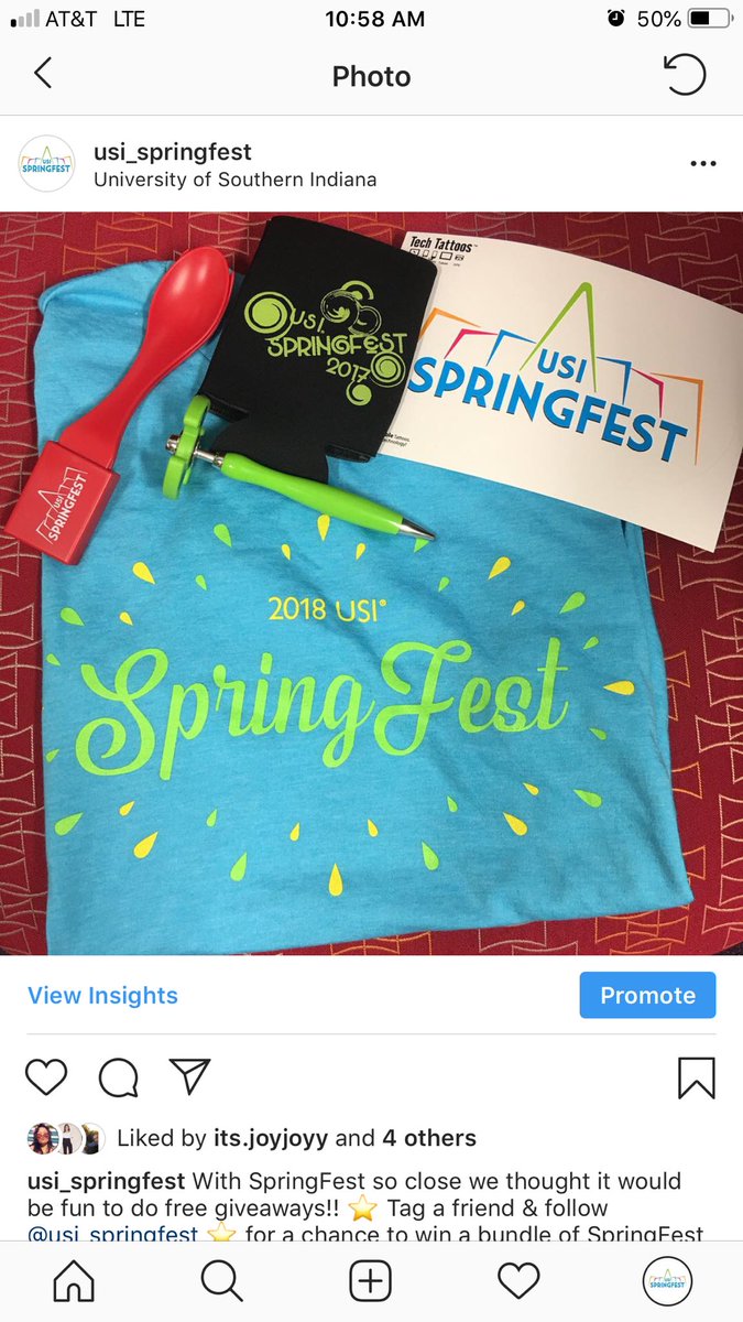 USI_SpringFest's tweet image. ⭐️Go follow our Instagram page for a chance to win a bundle of Springfest giveaways from previous years! ⭐️