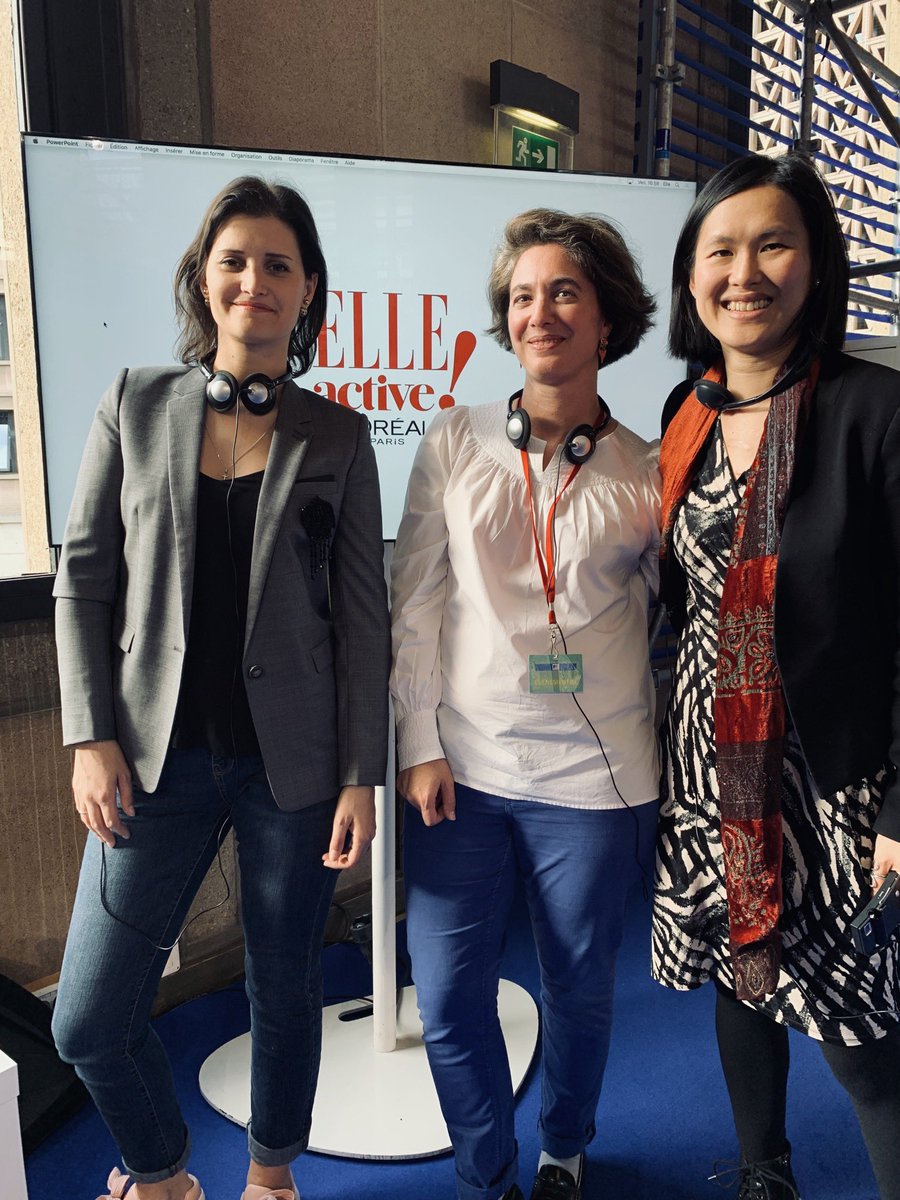 En direct du forum <a href="/ELLEfrance/">ELLE</a> #ELLEActive avec <a href="/MilieTaing/">Milie@Lili.ai</a> pour #liliai et <a href="/JooneParis/">JOONE Paris</a> . Venez parler entreprendre 💪🏼💪🏼