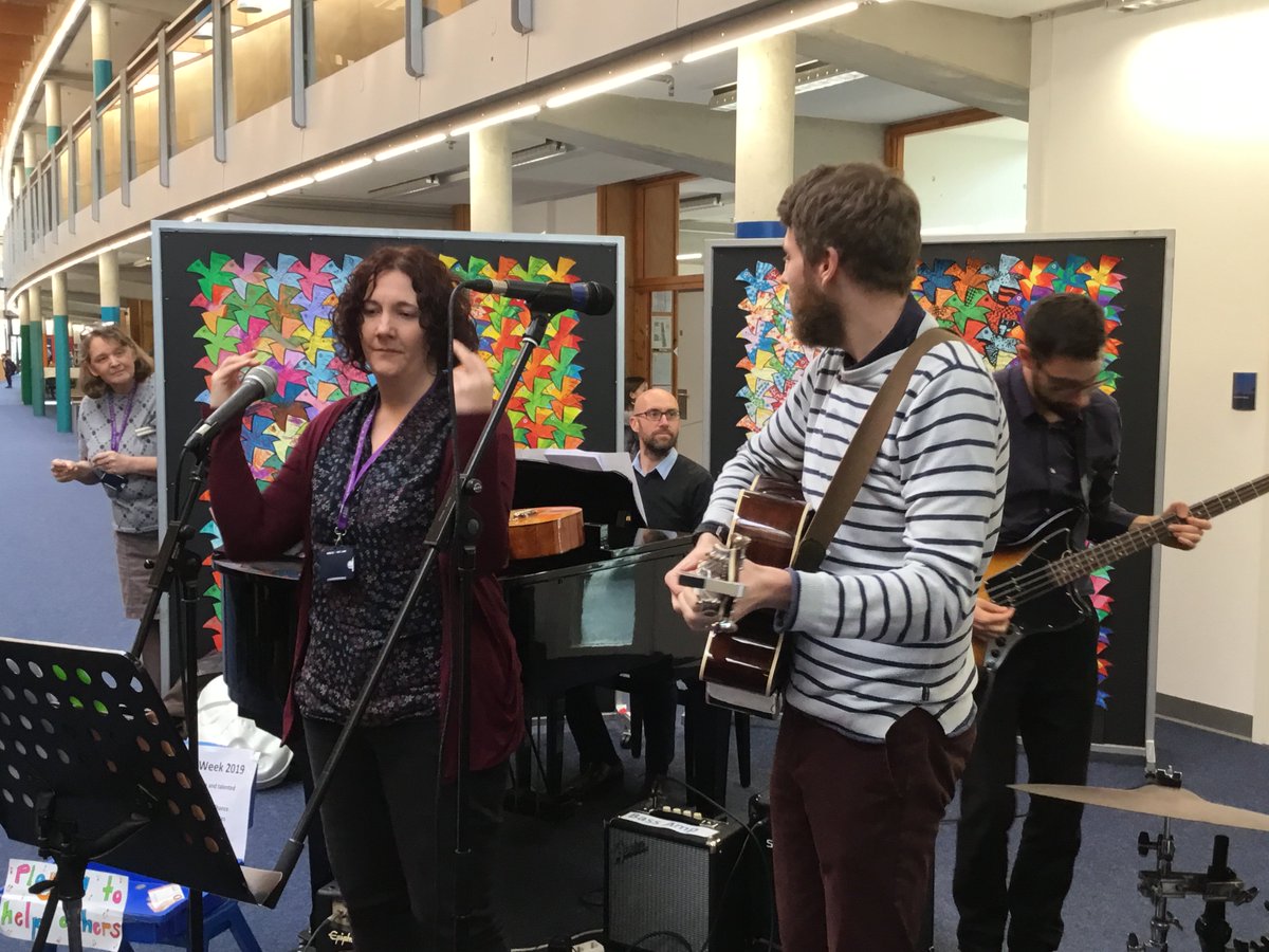 GuernseyCat's tweet image. Even the teachers joined in...videos to follow. #BSNPerformingArtsWeek2019 #BSNJSV