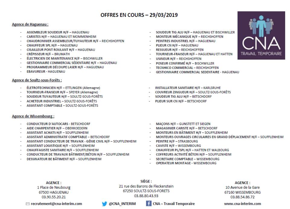 Cna Travail Temporaire Cna Interim Twitter