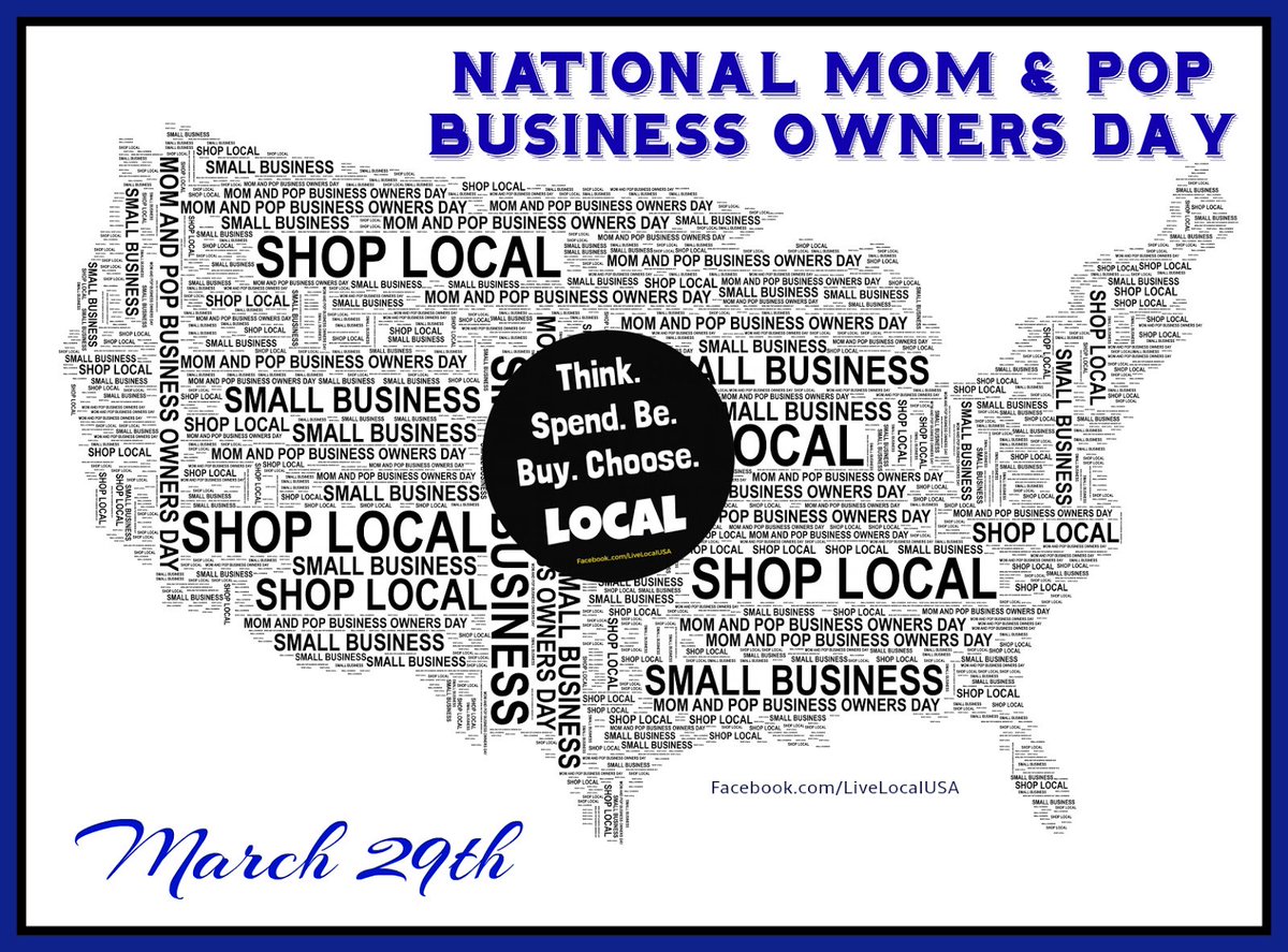grosselect's tweet photo. Today is National Mom &amp; Pop Business Owners Day! Small businesses have a real impact on our community by providing local jobs and recycling the money they earn back into the local economy. By spending your dollars at a mom &amp; pop establishment, you can make a real difference! https://t.co/Dk9fymhz8B