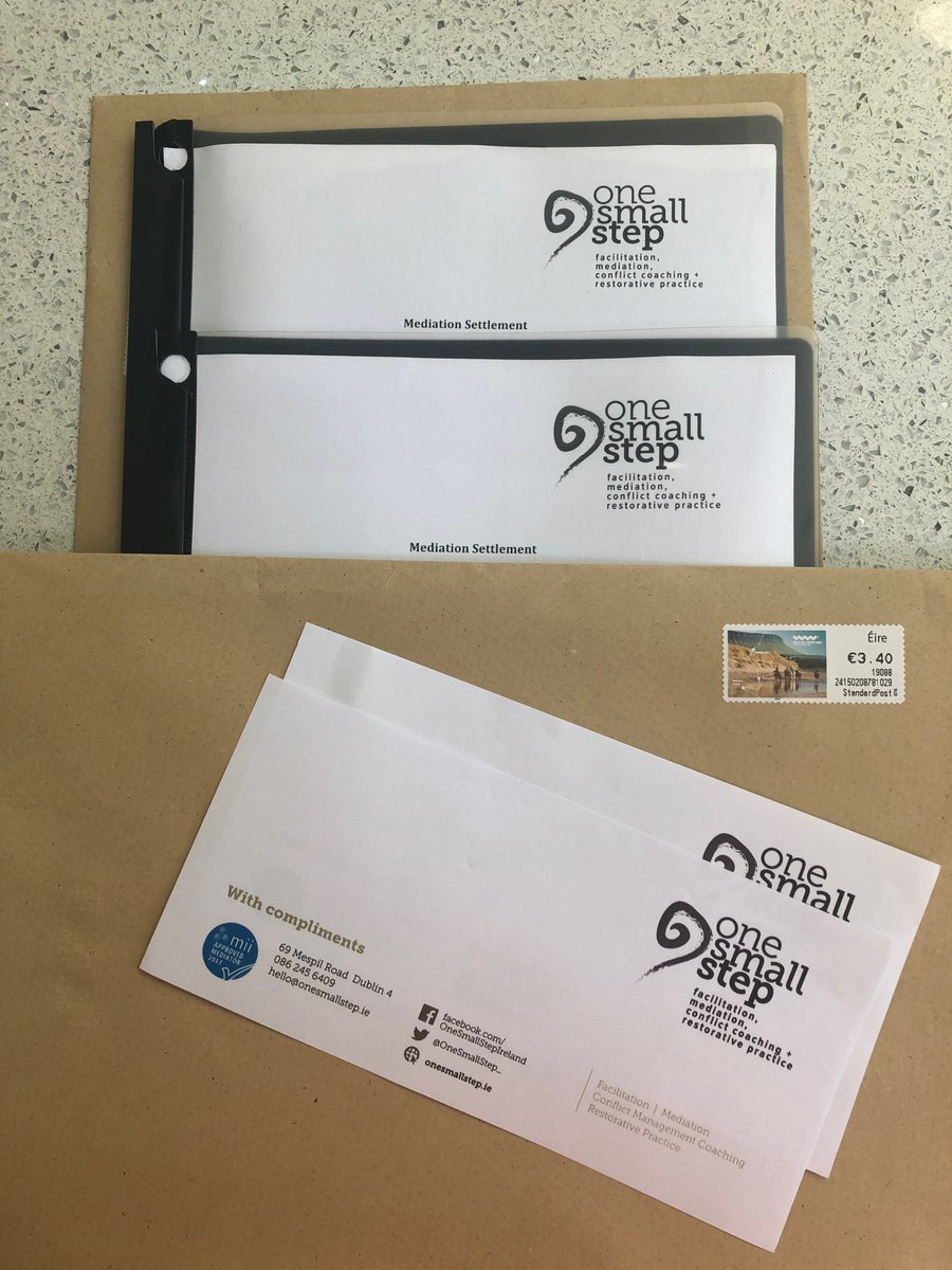 OneSmallStep_'s tweet image. What does a #MediationSettlement look like? Absolutely there is sadness, but also relief.. A line drawn.. The freedom to move on... One satisfied client described their #familymediation process: "You held the space for us to talk and think and that was what we needed". #ThankYou