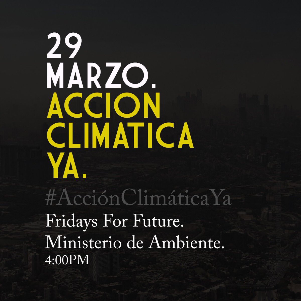 Hoy la cita de #FridaysForFuture 🇨🇴  #AcciónClimáticaYA lo niños y jóvenes del mundo claman por un futuro viable para que la vida prospere! Si no logras ir, exprésate desde donde estas y suma al llamado!
