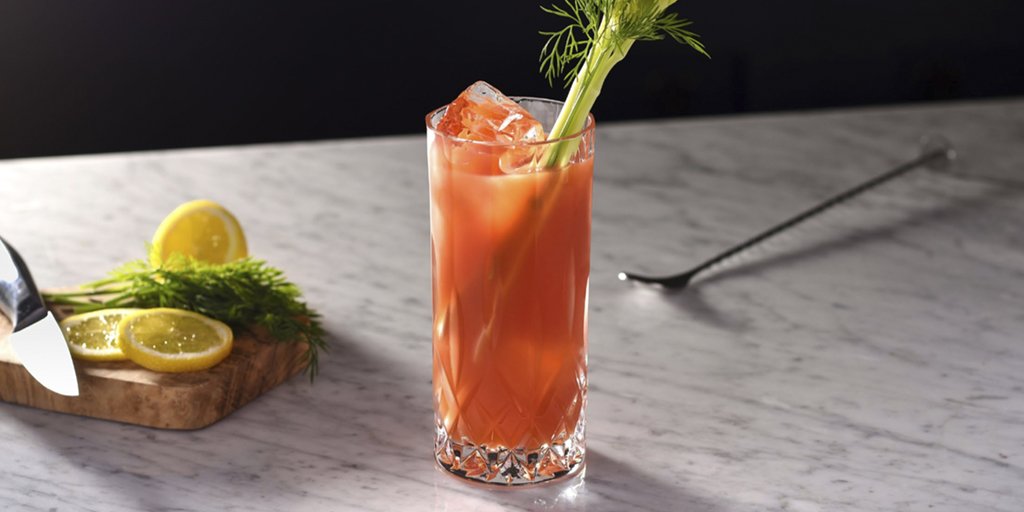 Heat things up with <a href="/liquidintellect/">Liquid Intellect</a>'s twist on a classic Bloody Mary, using the original Auchentoshan Bartender’s Malt. Explore our other NMO recipes here: bit.ly/2FHWGFX