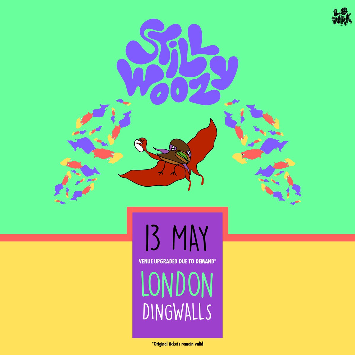 VENUE UPGRADE: Due to demand, <a href="/Still_Woozy/">Still Woozy</a>'s London show has been upgraded to <a href="/DingwallsLive/">Dingwalls</a>! Grab tickets 👉 livenation.uk/FnSF30ofs72
